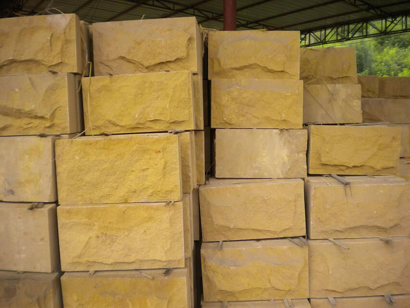 Yellow Sandstone Wall Stone