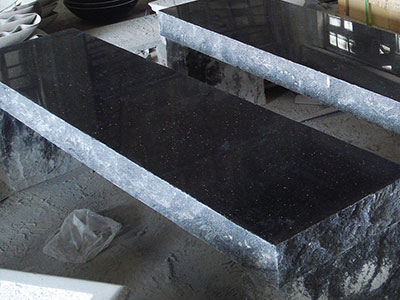 Absolute Black Granite Bench