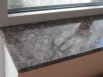 Brown Granite Window Sill