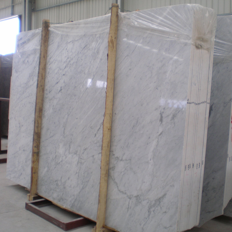 Carrara White Marble Slabs