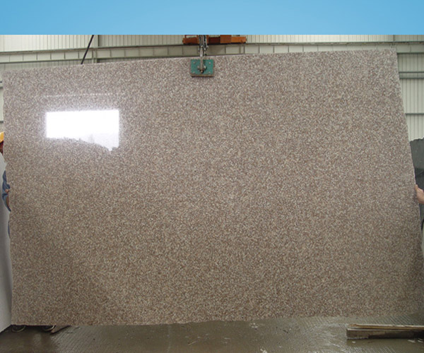 G687 Peach Flower Granite Slab