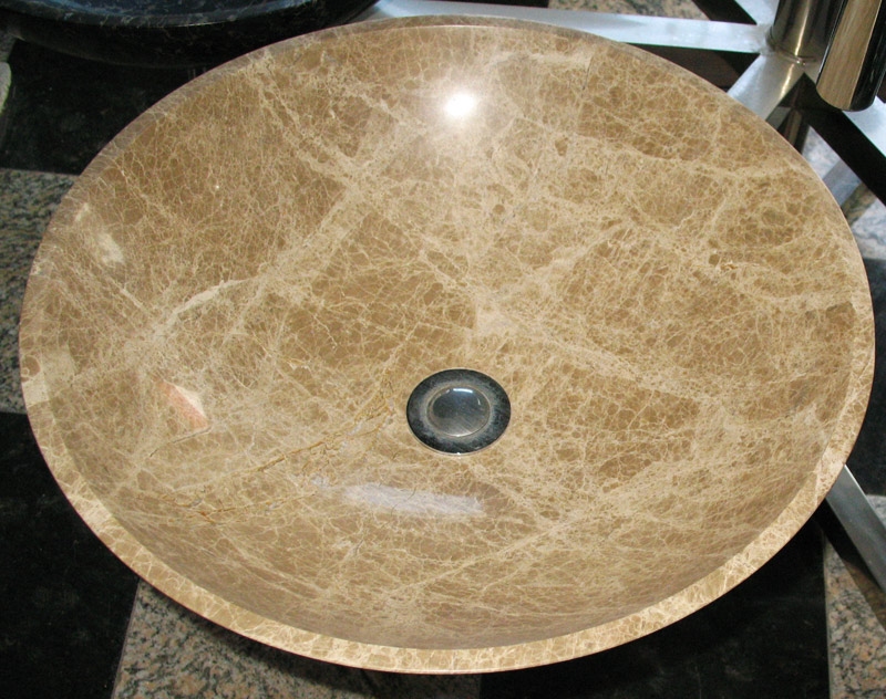 <b>Beige Marble Sink</b>