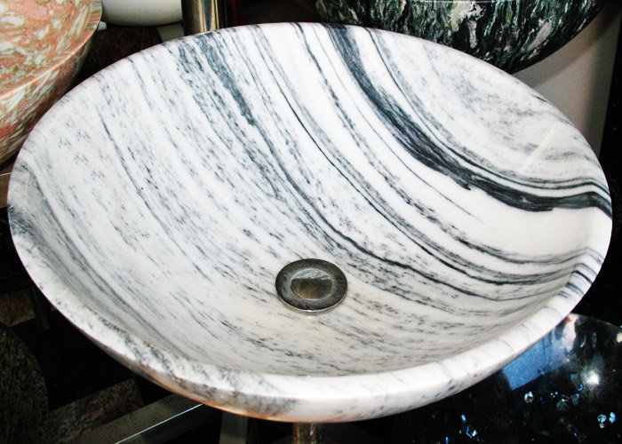 <b>White Marble Sinks</b>