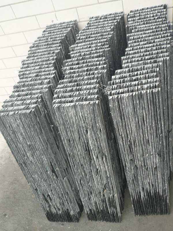 Black Slate Wall Stone