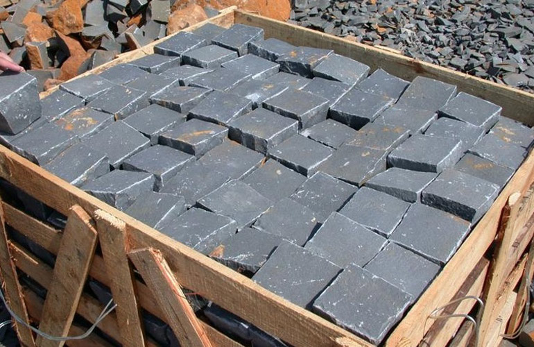 Zhangpu Black Cube Stone