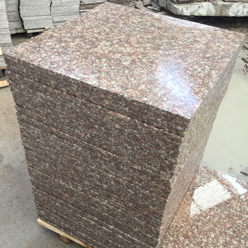 <b>G687 Peach Flower Granite Tile</b>