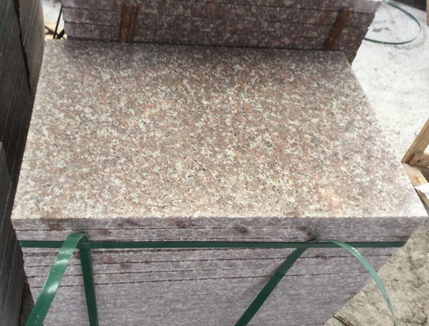 Pink Granite G687 Flamed Tile