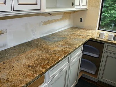 Golden Crystal Granite Countertops