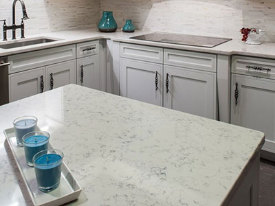 Lyra Kitchen Countertops Quartz