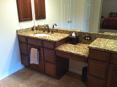 Santa Cecilia Granite Bathroom Vanity Top