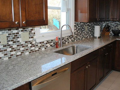 Sardinian White Granite Countertops