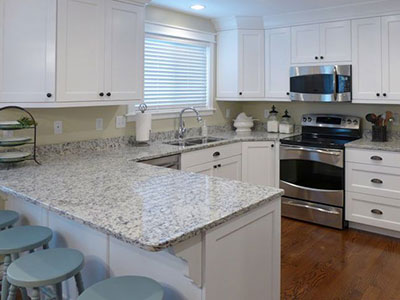 Swan White Granite Countertop