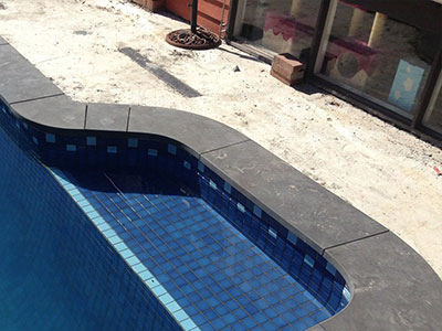 Black Granite Pool Coping