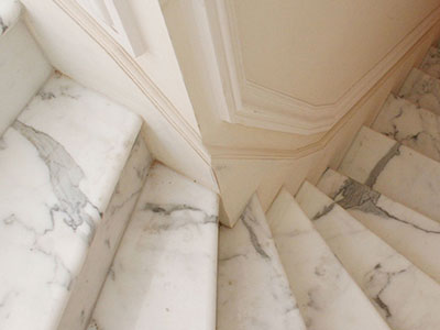 Calacatta White Stair
