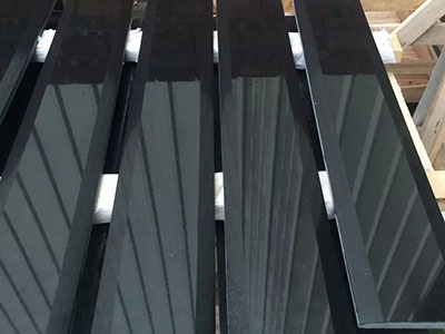 China Black Mongolia Granite Threshold