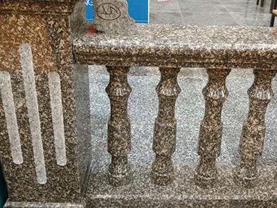 China Brown Granite Railing