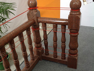 China Red Granite Baluster