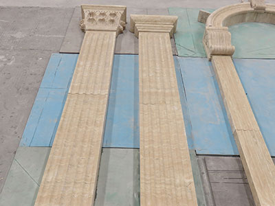 China Travertine Column