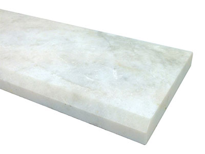 China White Onyx Threshold