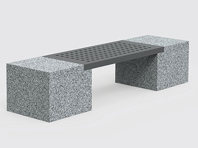 G603 Garden Granite Bench