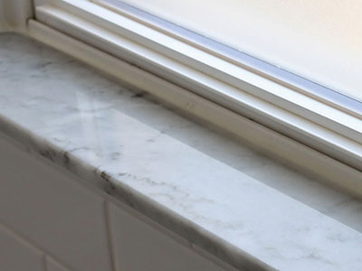 Italy Bianco Carrara Marble Window Sill
