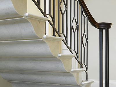 Italy Carrara Marble Stair