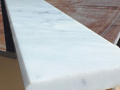 <b>Italy White Marble Threshold</b>