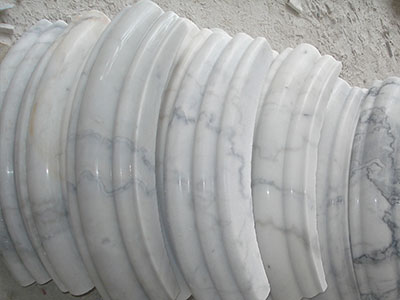 Marble White Column