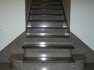 Norway Black Granite Stair