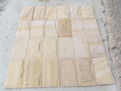 Sandstone Yellow Mushroom Stone