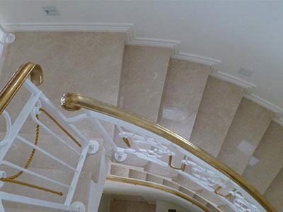 Spain Beige Botticino Marble Stair