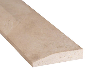 Turkey White Travertine Threshold