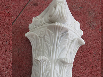 White Marble Pillar