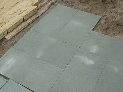 Dark Green Sandstone Tile