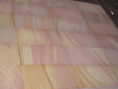 Rainbow Sandstone Tile