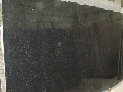 Black Galaxy Granite Slabs