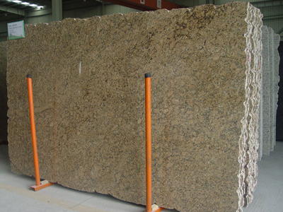 Giallo Fiorito Yellow Granite Slab